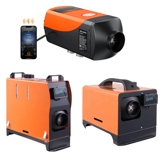 All-in-one Bluetooth Portable Diesel Air Heater with LCD Screen