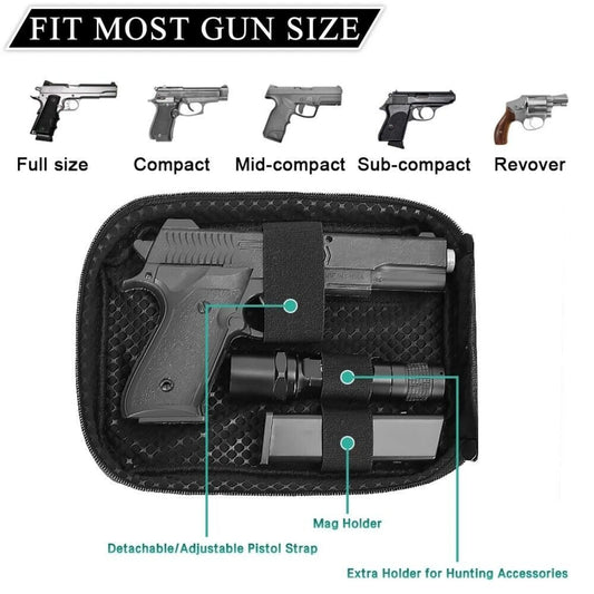 Concealed Carry Gun Pouch Pistol Holster