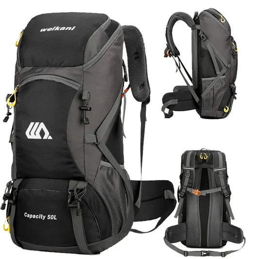 50L Waterproof Mountaineering Large Backpack